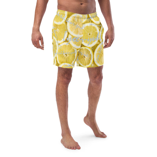 SUMMER LEMONS - Men's swim trunks