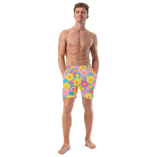 FLOWER POWER - Men's swim trunks