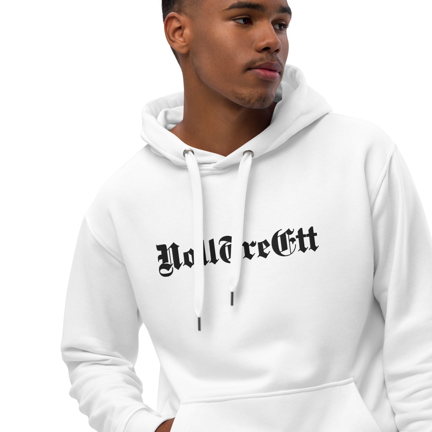 NollTreEtt 031 - Embroidered Premium eco hoodie