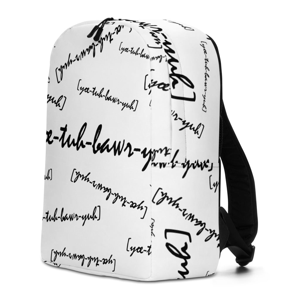 [yœ-tuh-bawr-yuh] Doodle - Minimalist Backpack