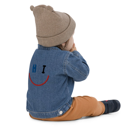 HI - Embroidered Kids Toddler Organic Jacket