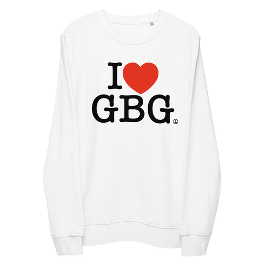 I LOVE GBG - Unisex organic sweatshirt